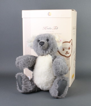 A Steiff limited edition Koala Ted complete with certificate boxed 