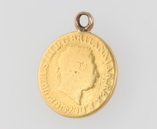 A George III sovereign 1820 