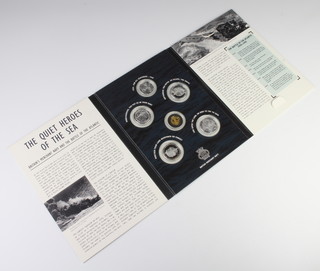 A  Battle of The Atlantic 1939-1945 proof coin set 