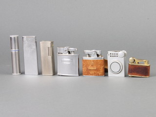 A Tann-Geor lighter, a Ronson lighter and 5 other lighters 