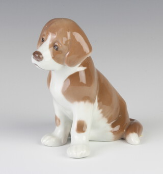 A Bing & Grondahl figure of a puppy 1926 13cm 