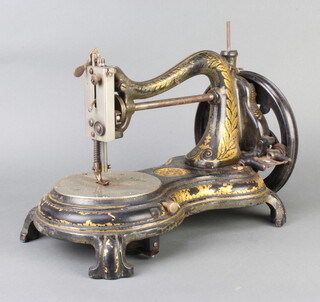 A Jones manual hand machine sewing machine 