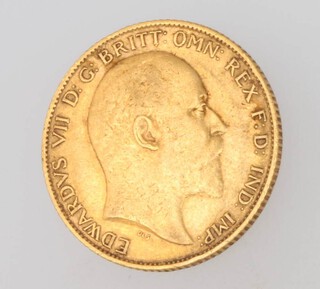 A half sovereign 1904 