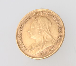 A half sovereign 1893