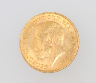 A half sovereign 1913