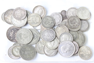 A quantity of pre-1947 coinage, 288 grams 