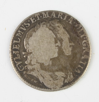 A William and Mary shilling 1693 