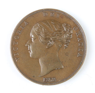 A Victorian penny 1858 