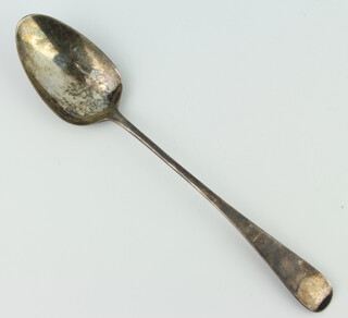 A George III Old English silver gravy spoon, London 1806, 74 grams