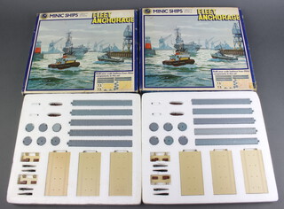 Two Minic Fleet Anchorage sets boxed