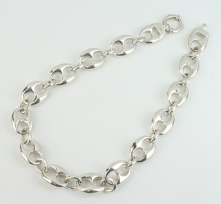 A hollow link necklace 61 grams