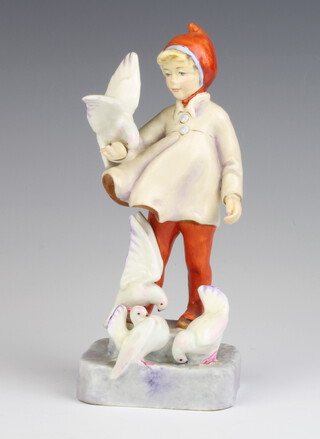 A Royal Worcester figure - November no.5418 19cm 