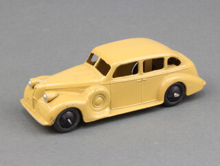Dinky, a Buick Viceroy Saloon (39d) in Sand colour with black smooth hubs