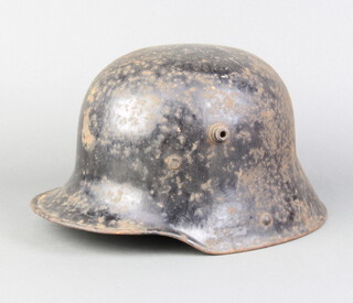 A German steel helmet (no liner) 
