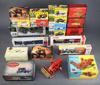 A Corgi Major 1111 combine harvester boxed, 7 Vanguard models, 3 Matchbox special limited edition models and other model toy cars
