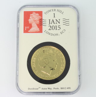 A 24ct gold Britannia 1 oz coin, 2015 