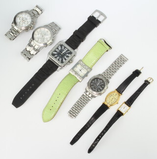 A collection of ladies and gentleman's wristwatches 