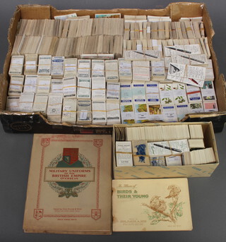 A large quantity of cigarette and tea cards 