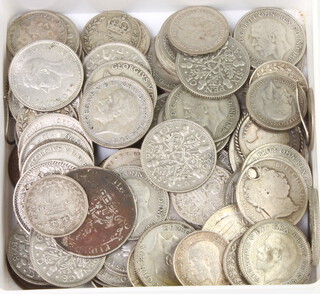 A quantity of pre 1947 coinage, 180 grams