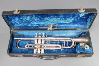 A Dolnet silver trumpet Lestertone Deluxe 