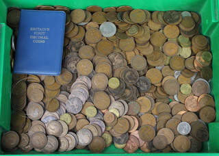 A quantity of UK pre decimal coins