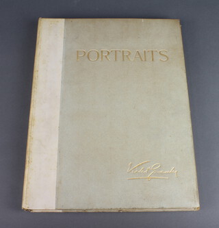 The Marchioness of Granby "Portraits of Men and Women" published by Archibald, Constable and Co. 1900, the front with The Earl of Portsmouth library plate and written The Earl of Portsmouth 