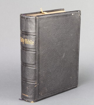 A leather bound Holy Bible, Old and New Testaments printed by University Press Oxford for The Society For The Promotion of Christian Knowledge 1905 