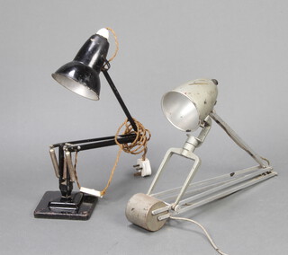 Herbert Terry, a black painted metal anglepoise lamp (some dents) and 1 other 