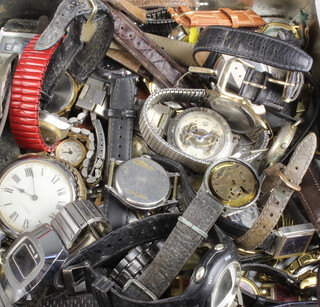 A quantity of mixed loose watches and pocket watches 
