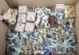 A box of Wade animals and birds 