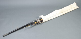 A collection of vintage fishing rods