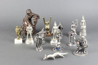 A collection of Hobbit, Military and other figures etc 