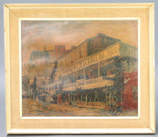 Van Gogh, print "Restaurant of Sirene" 49cm x 59cm  