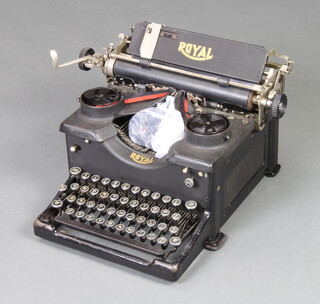 A Royal manual typewriter 