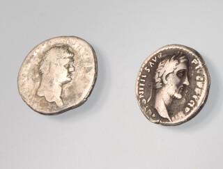 An Antoninus Pius coin, an AD 138-161 domitian ditto   