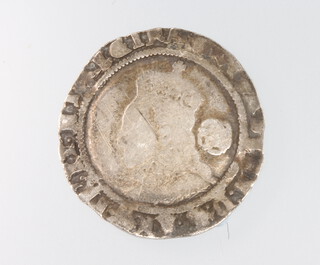 An Elizabeth I hammered silver sixpence 1574