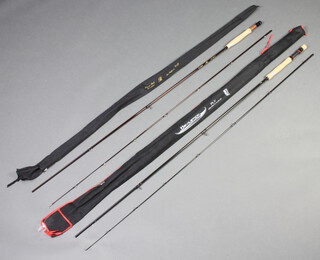 A Dam Devilstick carbon fibre 9' fly fishing rod (line weight 7/8) together with a Regent HS 9' carbon fly rod (line weight 7/8) (2) 