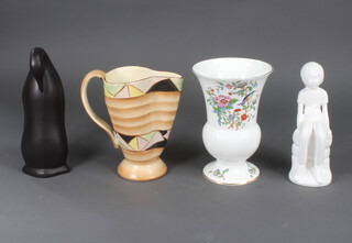 An Art Deco jug and other decorative china 