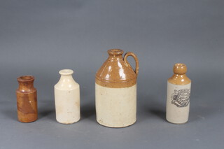 A quantity of 14 stoneware vessels