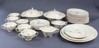 A Royal Doulton The Coppice decorated part dinner service 