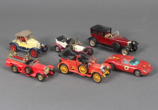 A small collection of toy cars (playworn) 