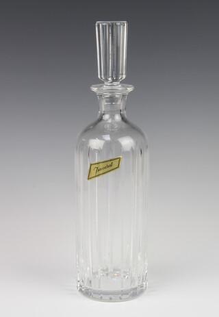 A Baccarat Crystal decanter and stopper 31cm, boxed 