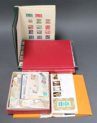 An album of mint and used George VI and later commonwealth stamps - Malta, Newfoundland, New Zealand, Nigeria, North Borneo, Nyasaland, Rhodesia, an album of GB mint and used stamps George VI to QEII, various loose stamps and first day covers  
