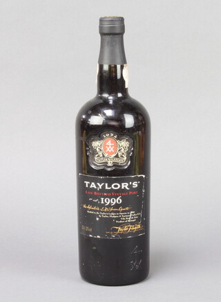 A bottle of 1996 Taylor's Late Bottled Vintage Port 