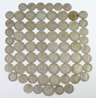 A quantity of pre 1947 coinage approx. 600 grams