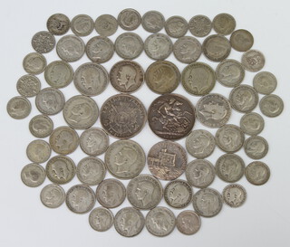 A quantity of pre 1947 coinage, 360 grams 