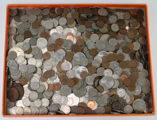 A large quantity of UK pre-decimal coinage