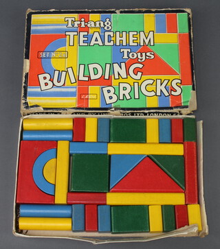 A Triang Teachem Toys building bricks set no.2A, boxed