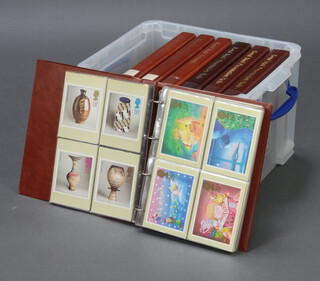 Four Royal Mail albums of PHQ cards, ditto first day covers and 2 empty albums 