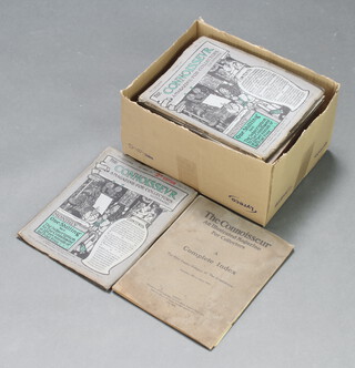 Various editions of "The Connoisseur" 